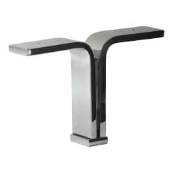 Massieve stalen design meubelpoot 13 cm