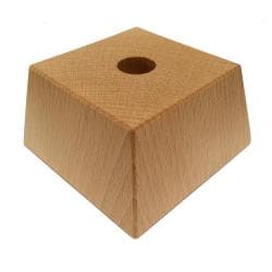 Houten trapezium meubelpoot 5 cm