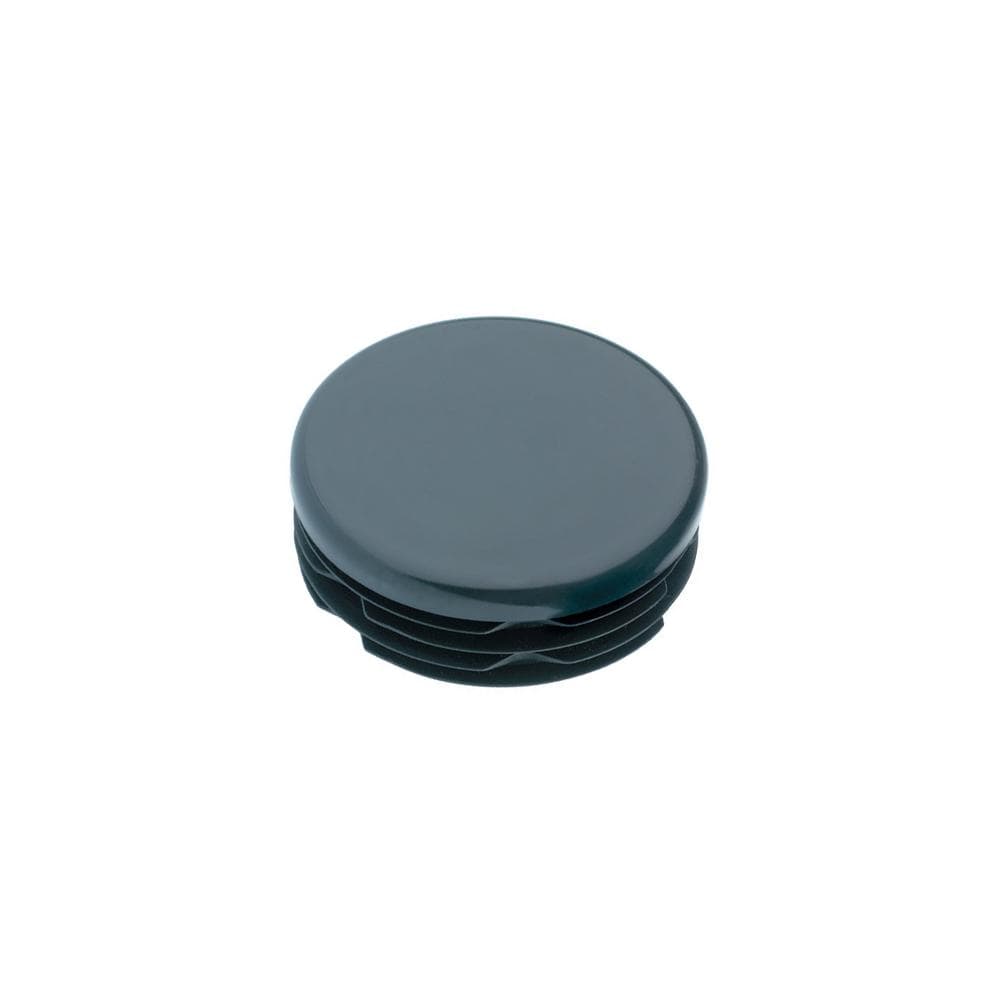 Inslagdop/meubeldop zwart rond Ø 3,2 cm en hoogte 0,4 cm van kunststof - 8 stuks Inslagdop/meubeldop zwart rond Ø 3,2 cm en hoogte 0,4 cm van kunststof - 8 stuks