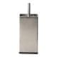 Stalen meubelpoot rvs look vierkant 5 bij 5 cm en hoogte 12 cm  (M8)