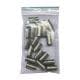 Rampamoer messing rond Ø 1,4 cm en hoogte 2,5 cm  van massief messing (M10)  - 20 stuks