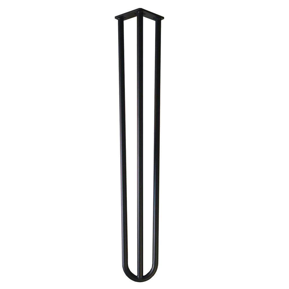 Stalen hairpin zwart hairpin ø 1,6 cm en hoogte 71 cm Stalen hairpin zwart hairpin ø 1,6 cm en hoogte 71 cm