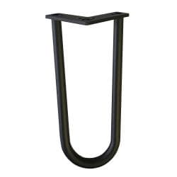 Stalen hairpin zwart hairpin ø 1,6 cm en hoogte 25 cm 