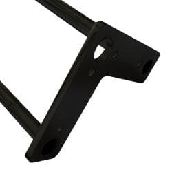 Stalen hairpin zwart hairpin ø 1,6 cm en hoogte 95 cm 