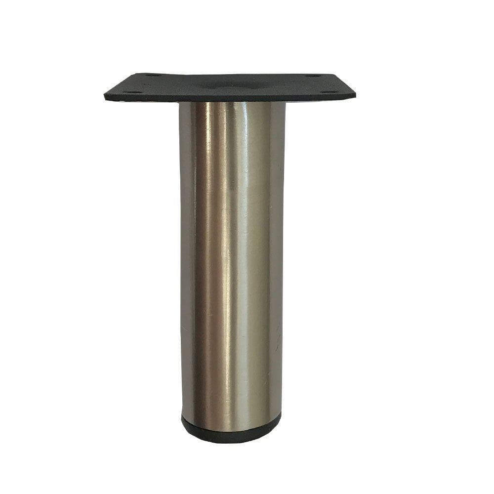 Dagaanbieding - RVS ronde meubelpoot 10 cm dagelijkse koopjes