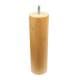 Meubelpoot  rond Ø 6,5 cm en hoogte 23 cm  van massief hout (M8)