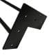 Stalen hairpin zwart hairpin ø 1,2 cm en hoogte 30 cm
