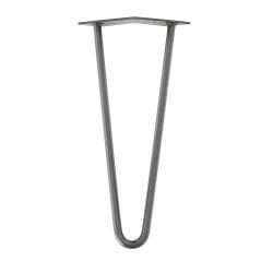 Massief raw steel hairpin tafelpoot 35 cm