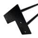 Stalen hairpin zwart hairpin ø 1,2 cm en hoogte 45 cm