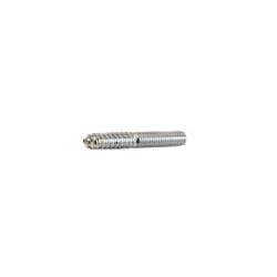 Stalen stokeind verzinkt rond ø 1 cm en hoogte 8 cm  (M10)  - 20 stuks
