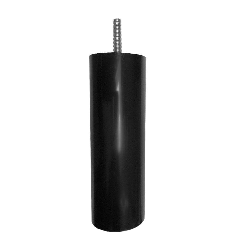 Meubelpoot zwart rond Ø 5 cm en hoogte 15 cm van kunststof (M8) Meubelpoot zwart rond Ø 5 cm en hoogte 15 cm van kunststof (M8)