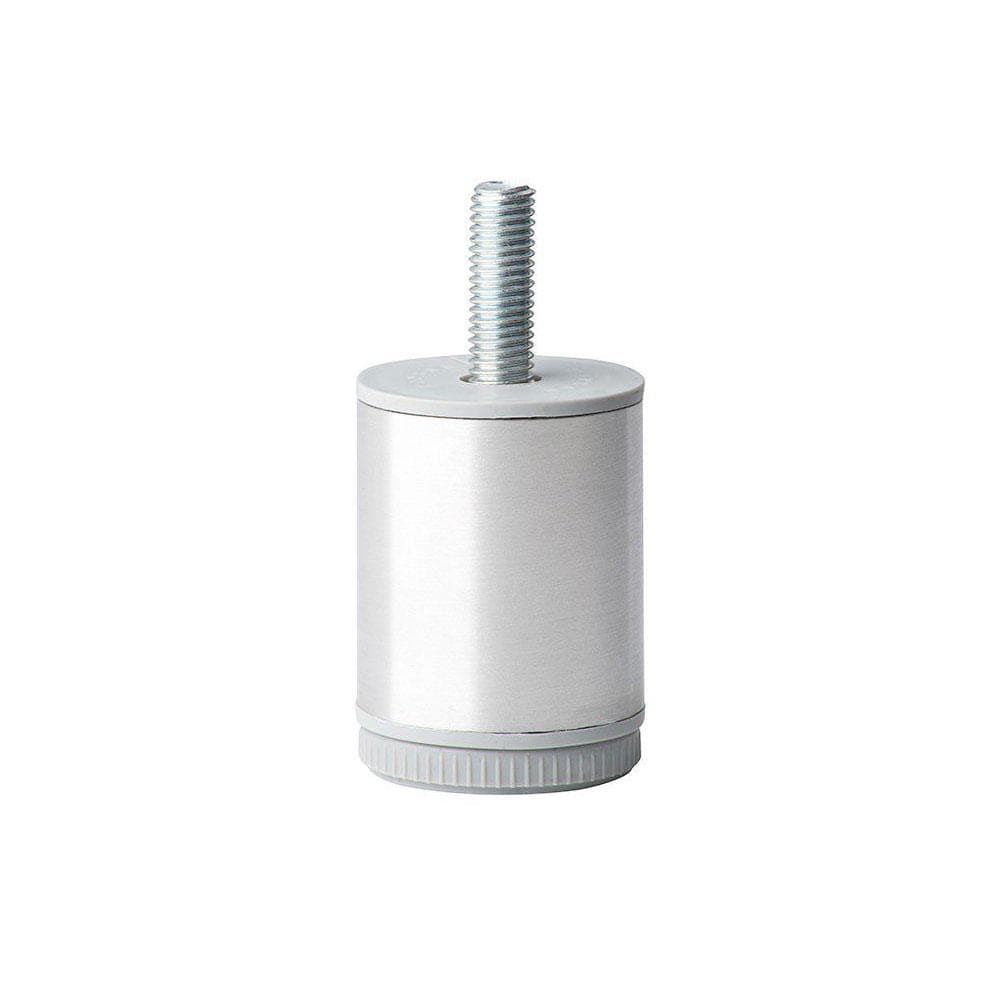 Stalen meubelpoot rvs look rond ø 4 cm en hoogte 6 cm (M10) Stalen meubelpoot rvs look rond ø 4 cm en hoogte 6 cm (M10)