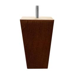 Tapse kersen houten meubelpoot 12 cm (M8)
