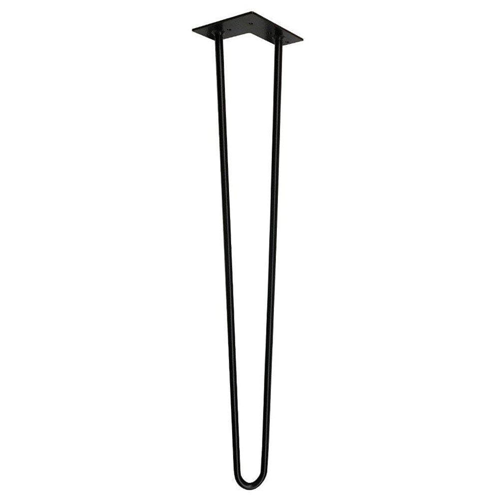 Stalen hairpin zwart hairpin ø 1,2 cm en hoogte 75 cm Stalen hairpin zwart hairpin ø 1,2 cm en hoogte 75 cm