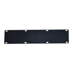 Stalen U tafelpoot zwart 55 bij 8 cm en hoogte 40 cm  (8 x 8 cm) - 2 stuks