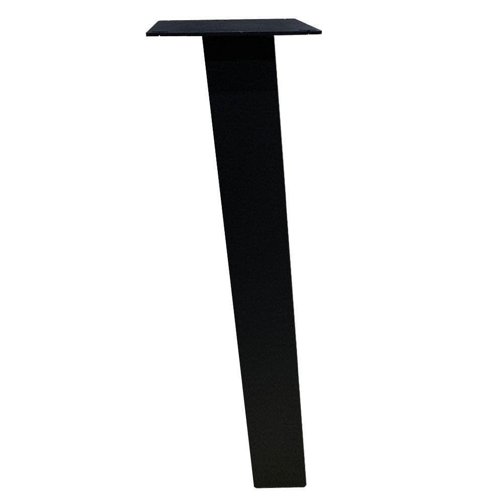 Set stalen schuine tafelpoten zwart vierkant 8 bij 8 cm en hoogte 72 cm (8 x 8 cm) - 4 stuks Set stalen schuine tafelpoten zwart vierkant 8 bij 8 cm en hoogte 72 cm (8 x 8 cm) - 4 stuks