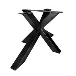 Stalen matrix zwart spinpoot 150 bij 80 cm en hoogte 73 cm  (10 x 10 cm)