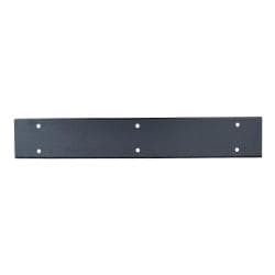 Stalen tafelpoot zwart trapezium 80 bij 10 cm en hoogte 72 cm  (4 x 10 cm) - 2 stuks