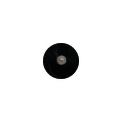 Meubelglijder kunststof zwart diameter 1 cm (zakje 20 stuks)