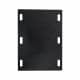 Stalen V tafelpoot 120 x 60 x 73 cm (5 x 15 cm) - Zwart gepoedercoat