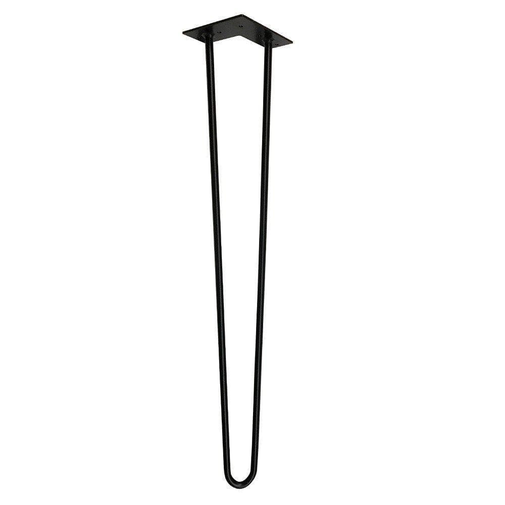 Stalen hairpin zwart hairpin ø 1,2 cm en hoogte 68 cm Stalen hairpin zwart hairpin ø 1,2 cm en hoogte 68 cm