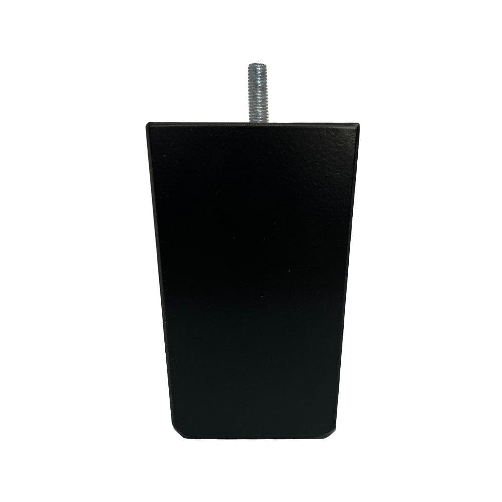 Meubelpoot zwart taps 7,5 bij 7,5 cm en hoogte 11,5 cm van massief hout (M8) Meubelpoot zwart taps 7,5 bij 7,5 cm en hoogte 11,5 cm van massief hout (M8)
