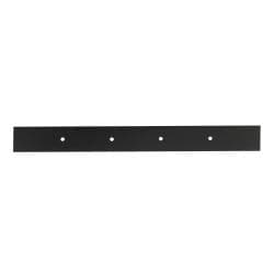 Stalen U kastpoot zwart 38 bij 2 cm en hoogte 15 cm  (2 x 2 cm)