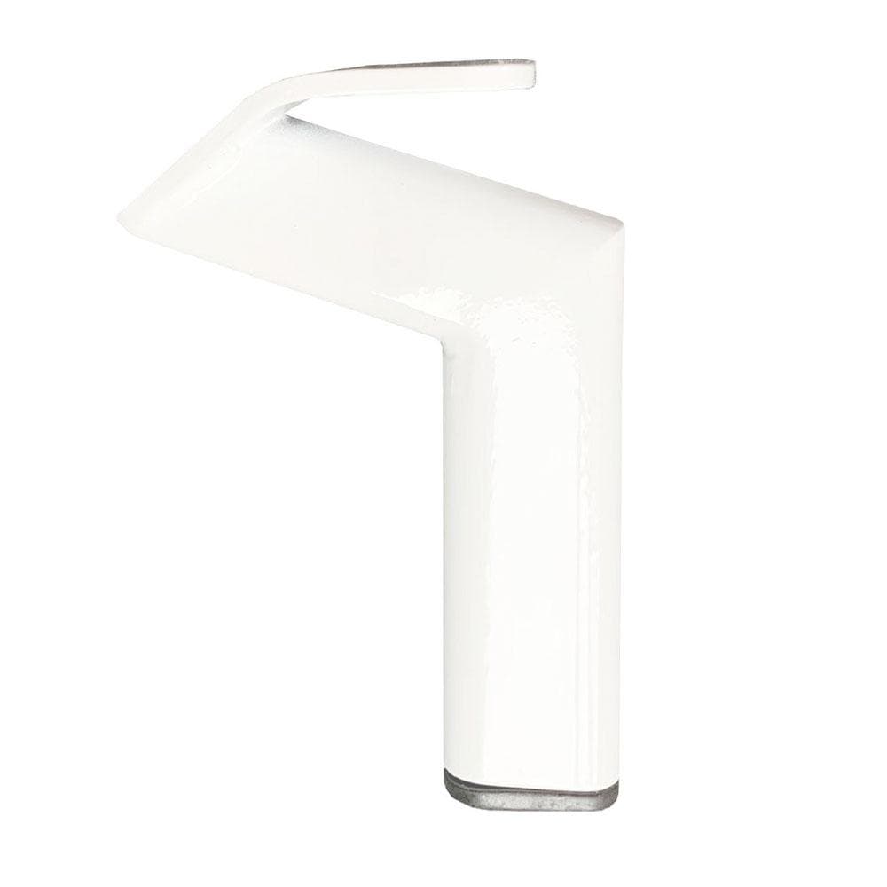 Witte design meubelpoot 16 cm