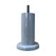 Stalen meubelpoot grijs rond ø 4,2 cm en hoogte 10 cm  (M8)