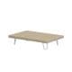 Massief stalen hairpin wit hairpin ø 1,0 cm en hoogte 10 cm  - 4 stuks