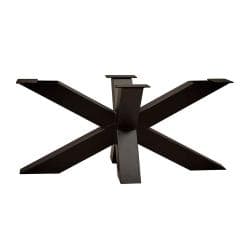 Stalen matrix zwart spinpoot 90 bij 60 cm en hoogte 40 cm  (6 x 6 cm)