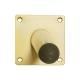 Stalen schuine meubelpoot goud conisch ø 3,5 cm / 2 cm en hoogte 15 cm