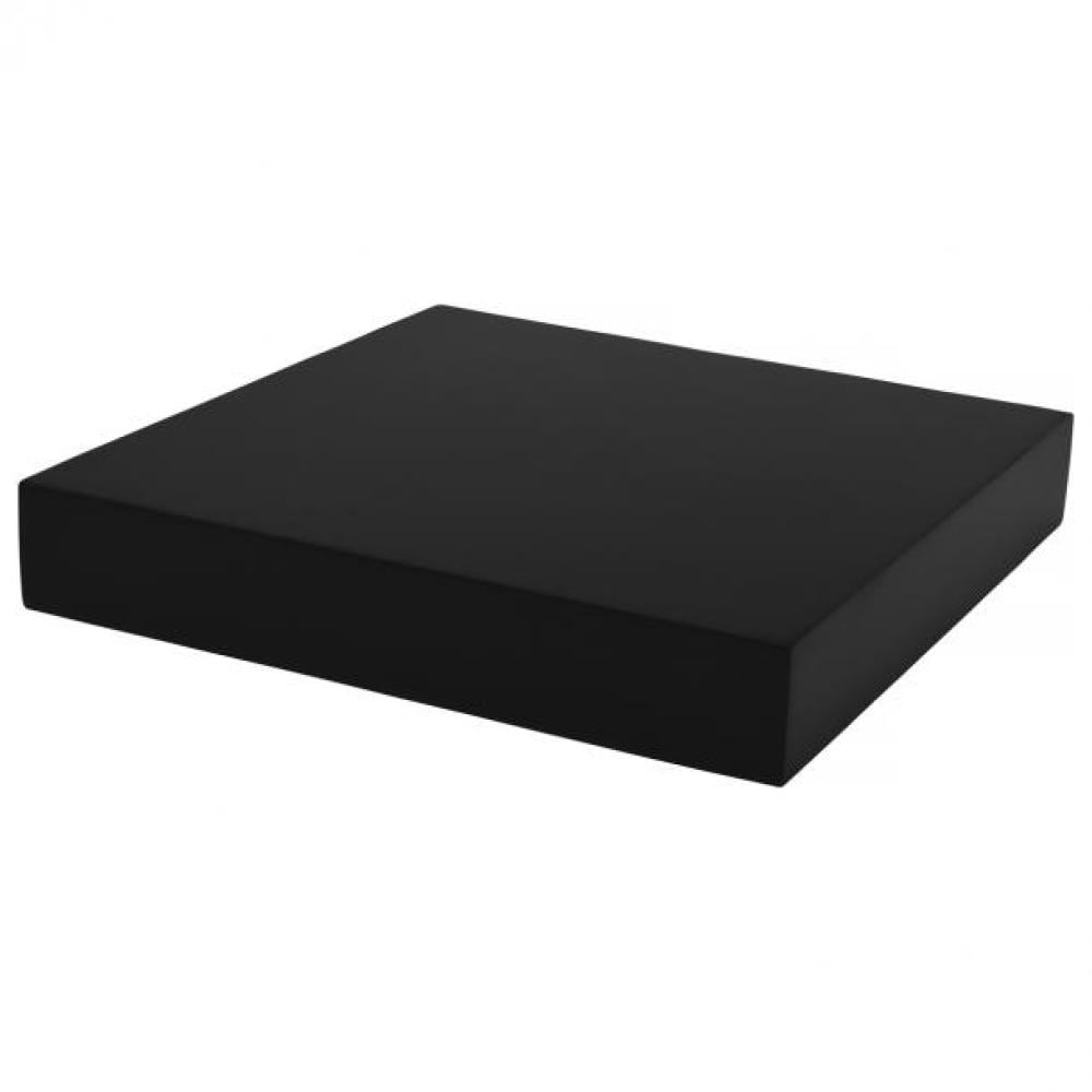 Zwevende wandplank 3,8 cm dik met onzichtbare montage zwart 23,5 x 23,5 cm Zwevende wandplank 3,8 cm dik met onzichtbare montage zwart 23,5 x 23,5 cm