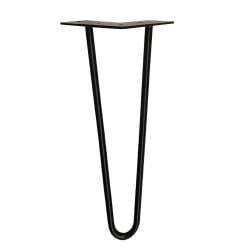 Stalen hairpin zwart hairpin ø 1,2 cm en hoogte 40 cm
