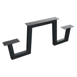 Picknick N tafelpoot 179 lang en hoogte 71 cm (8 x 8 cm)