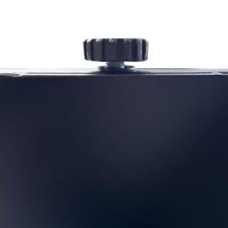 Stalen kegel tafelpoot zwart conisch ø 65 cm en hoogte 72