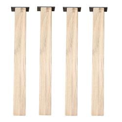 Eiken rechte tafelpoot 72 cm van massief hout 7 x 7 cm - set van 4 stuks