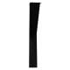 Premium stalen X tafelpoot 76 bij 10 cm en hoogte 72 cm zwart (10 x 10 cm)