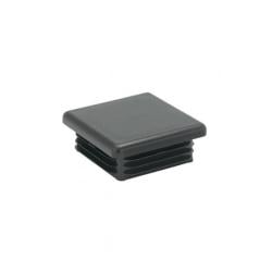 Inslagdop/meubeldop zwart vierkant 3,5 bij 3,5 cm en hoogte 0,4 cm van kunststof - 8 stuks Inslagdop/meubeldop zwart vierkant 3,5 bij 3,5 cm en hoogte 0,4 cm van kunststof - 8 stuks