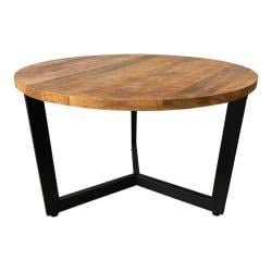 Stalen salononderstel zwart rond ø 59 cm en hoogte 37 cm (2 x 4 cm) Stalen salononderstel zwart rond ø 59 cm en hoogte 37 cm (2 x 4 cm)