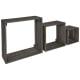 3 houten kubussen wandplanken greywash 40 bij 40 en 15 cm diep