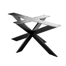 Stalen matrix zwart spinpoot 90 bij 60 cm en hoogte 40 cm  (6 x 2 cm)