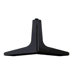 Stalen meubelpoot zwart hoek 13,5 bij 13,5 cm en hoogte 10 cm 