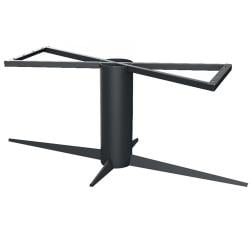 Stalen tafelonderstel zwart kolom 180 bij 78 cm en hoogte 73 cm