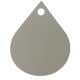 Premium stalen X tafelpoot 76 bij 10 cm en hoogte 72 cm steengrijs (10 x 10 cm)