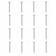Set stalen schroeven verzinkt rond ø 0,5 cm en lengte 5 cm  - 16 stuks