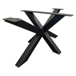 Stalen matrix zwart spinpoot 48 bij 54 cm en hoogte 37 cm  (5 x 5 cm)
