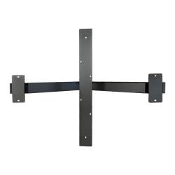 Stalen matrix zwart spinpoot 48 bij 54 cm en hoogte 37 cm  (5 x 5 cm)