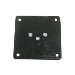 Eiken schuine tafelpoot 40 cm van massief hout 11 x 3 cm - set van 4 stuks