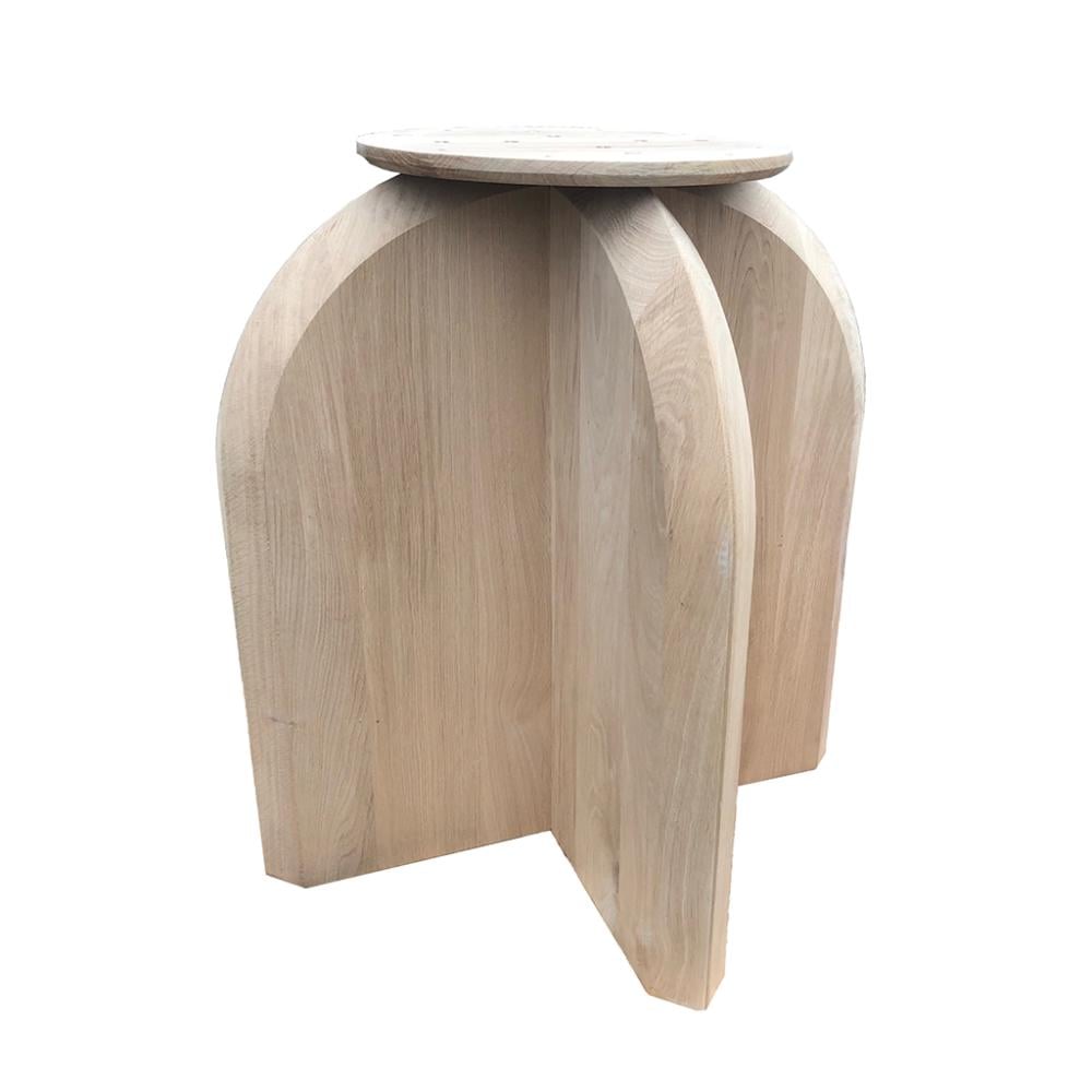 Furniture Legs Europe Eiken houten tafel onderstel 72 cm bij 72 cm en hoogte 74 cm